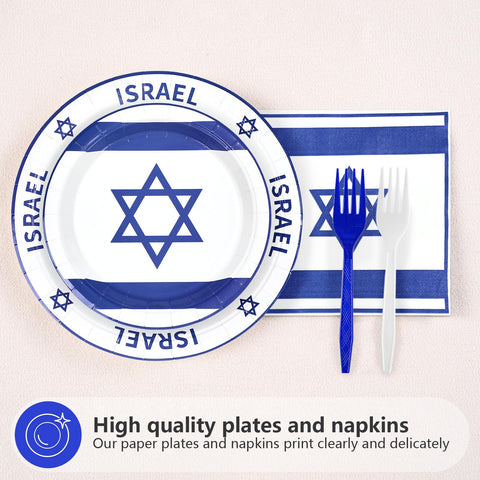 96 assiettes et serviettes de table aux couleurs du drapeau allemand
