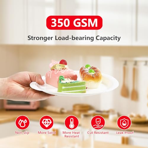 96 Pcs Japanese Flag Party Plates and Napkins - Grencian