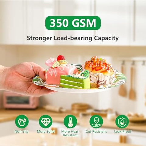 96 Pcs Lion Birthday Party Plates and Napkins - Grencian