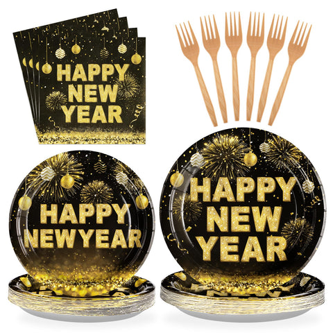 96 Pcs New Years Eve Party Supplies