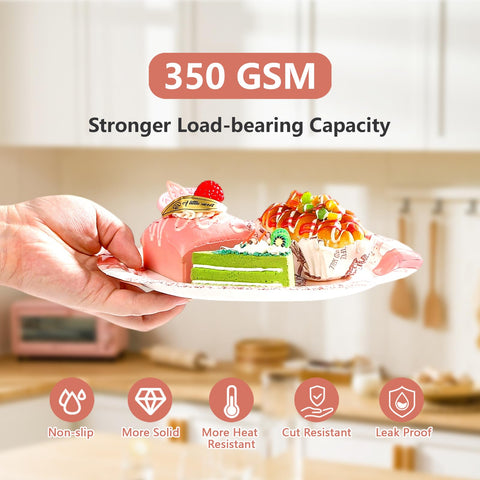 96 Pcs Rose Gold 11th Birthday Party Plates and Napkins