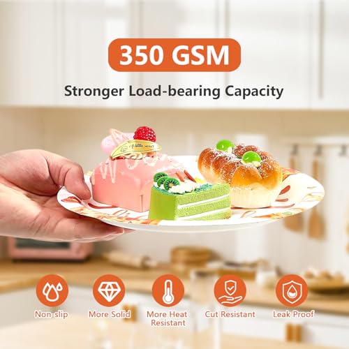 96 Pcs Pizza Baby Shower Party Plates and Napkins - Grencian