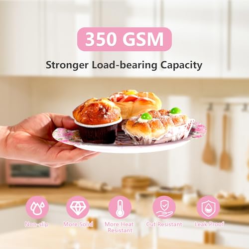 96 Pcs Princess 6th Birthday Party Plates and Napkins - Grencian