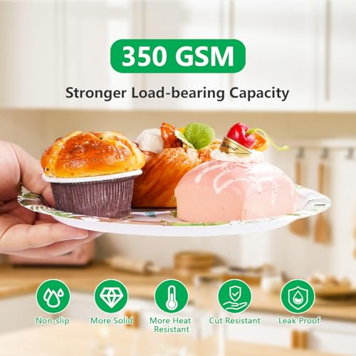 96 Pcs Sloth Birthday Party Plates and Napkins - Grencian