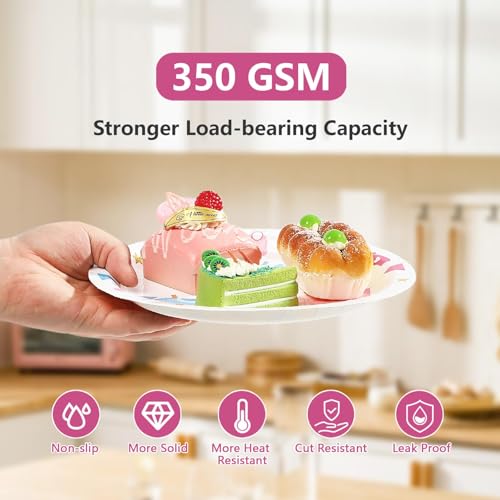 96 Pcs Twins Baby Shower Party Plates and Napkins - Grencian