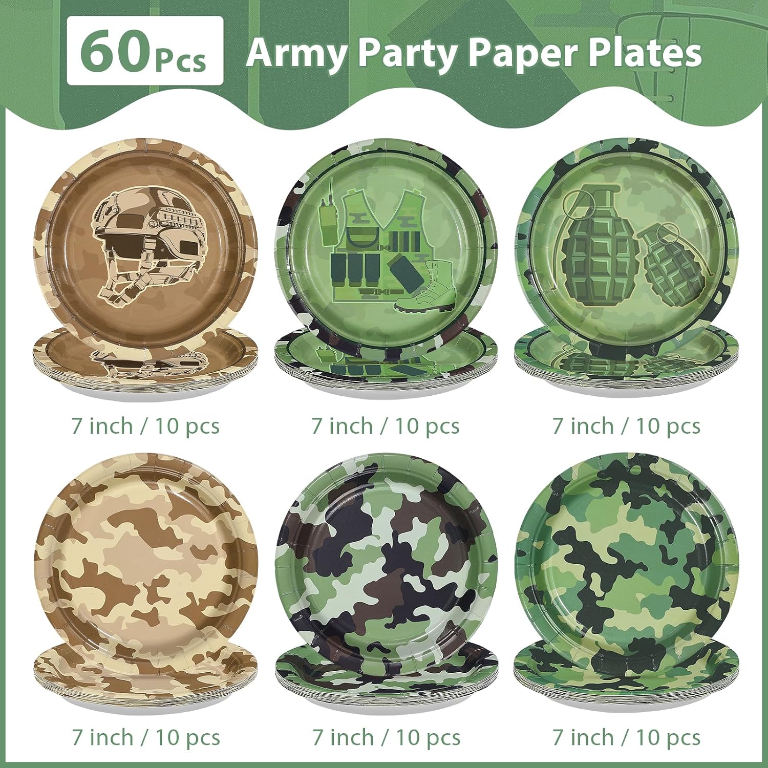 Army camo plates - submarine design
