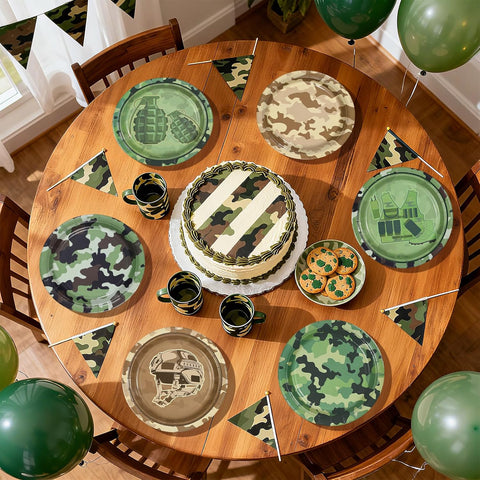 Army camo plates - jet fighter design