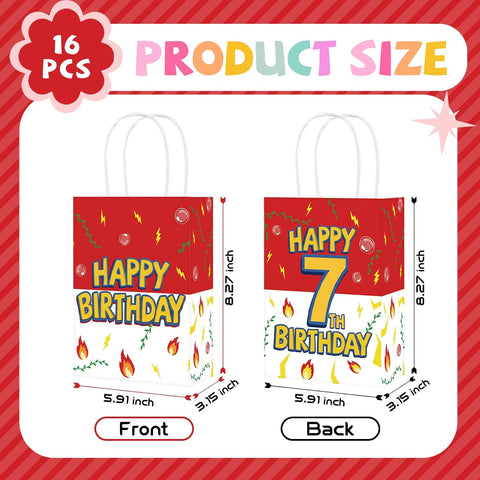 Cartoon characters birthday goodie bags kids