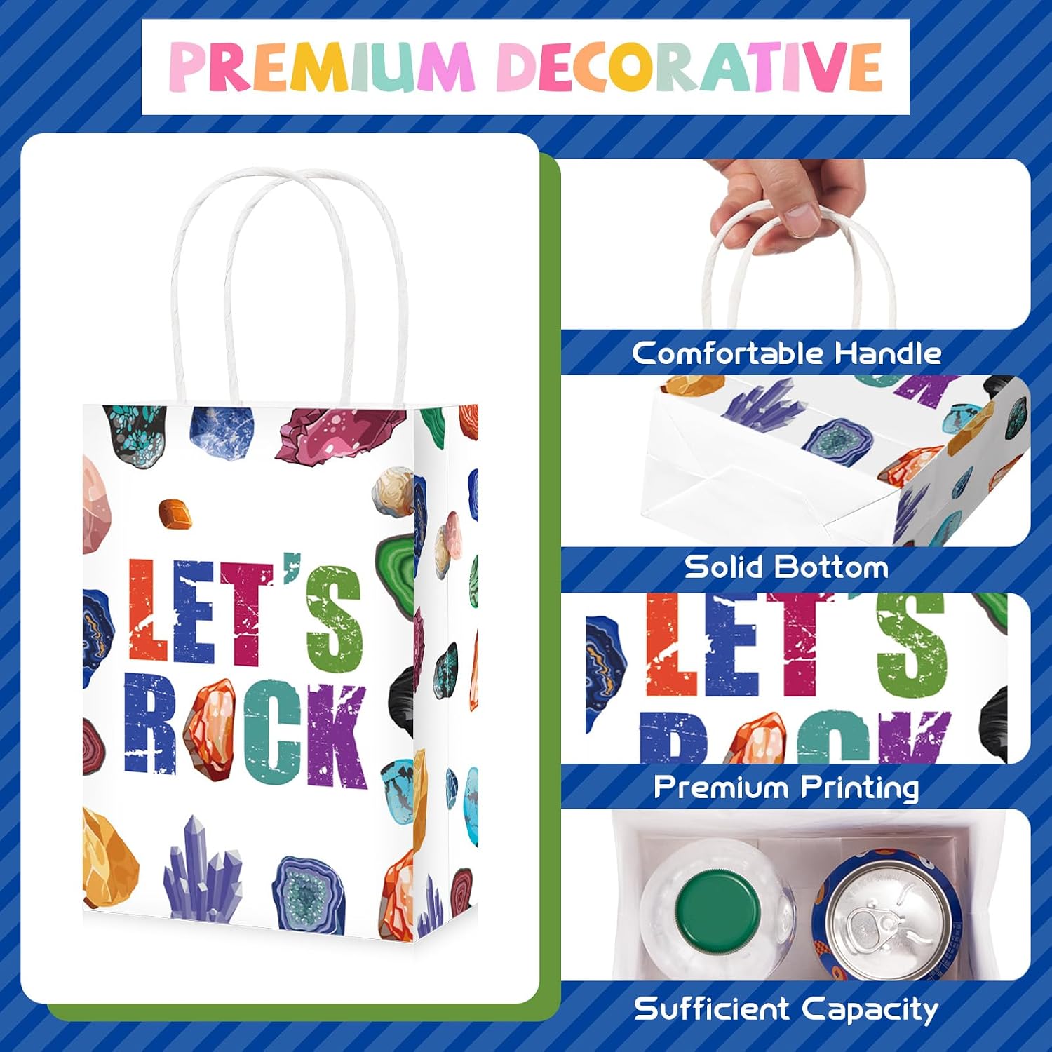 Diamond and crystal kids birthday goodie bags