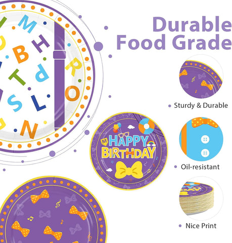 English teacher cartoon themed disposable paper plates 7 inch view 3