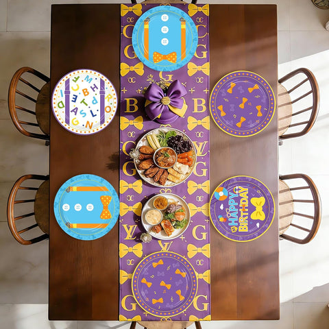 English teacher cartoon themed disposable paper plates 7 inch view 7