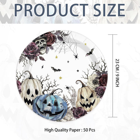 Size reference for the 9 inch paper plate