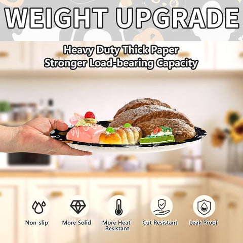 Weight upgrade of the 400g cute ghost oval platters