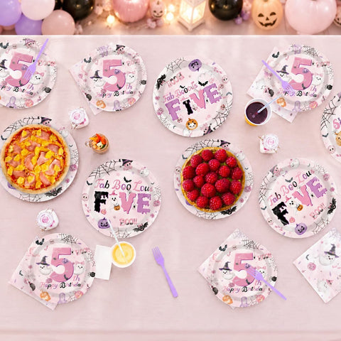 Full table setting with the Fabboolous Five set