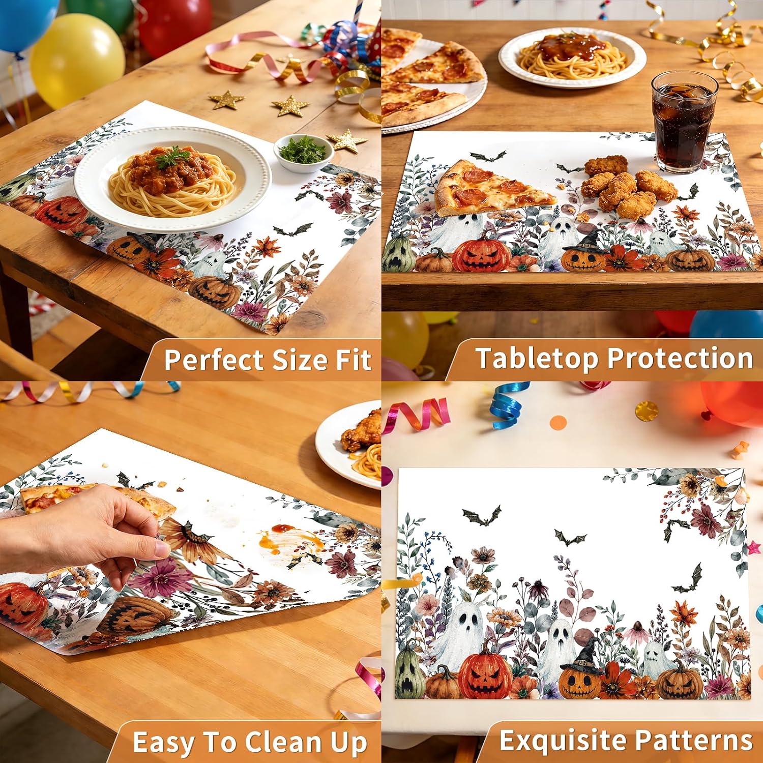 Tray liner and craft table idea using the placemats