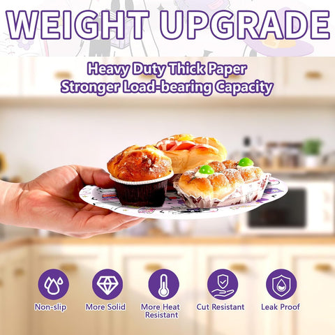350g weight upgrade of the Halloween ghost reading plates