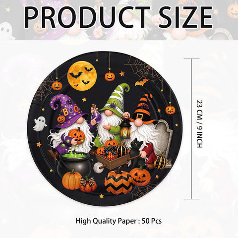 Size reference for the 9 inch gnome plate