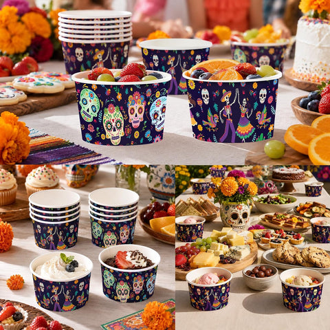 Size reference for the 12 oz dessert cup