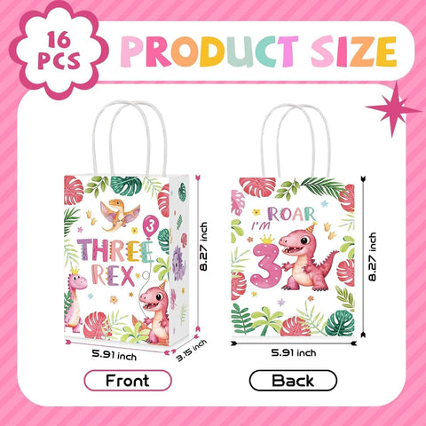Pancakes and Pajamas paper gift bag with handles