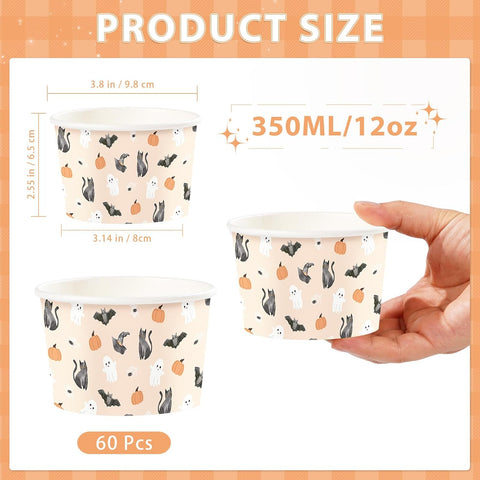 Size reference for the 12 oz cup