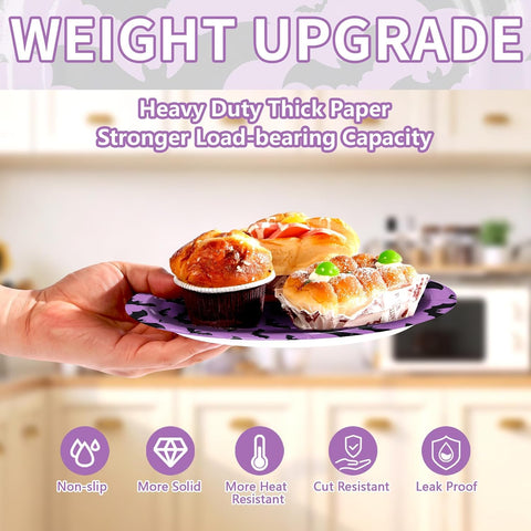 Weight upgrade of the 350g purple bat disposable plates