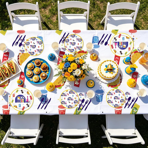 170Pcs Taco Quesadilla Party Supplies Serves 24 - Grencian