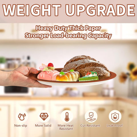 Weight upgrade of the 400g terracotta oval party platters