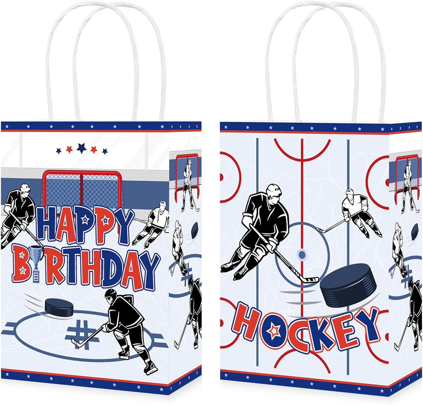 Hockey birthday goodie bags ice hockey sports