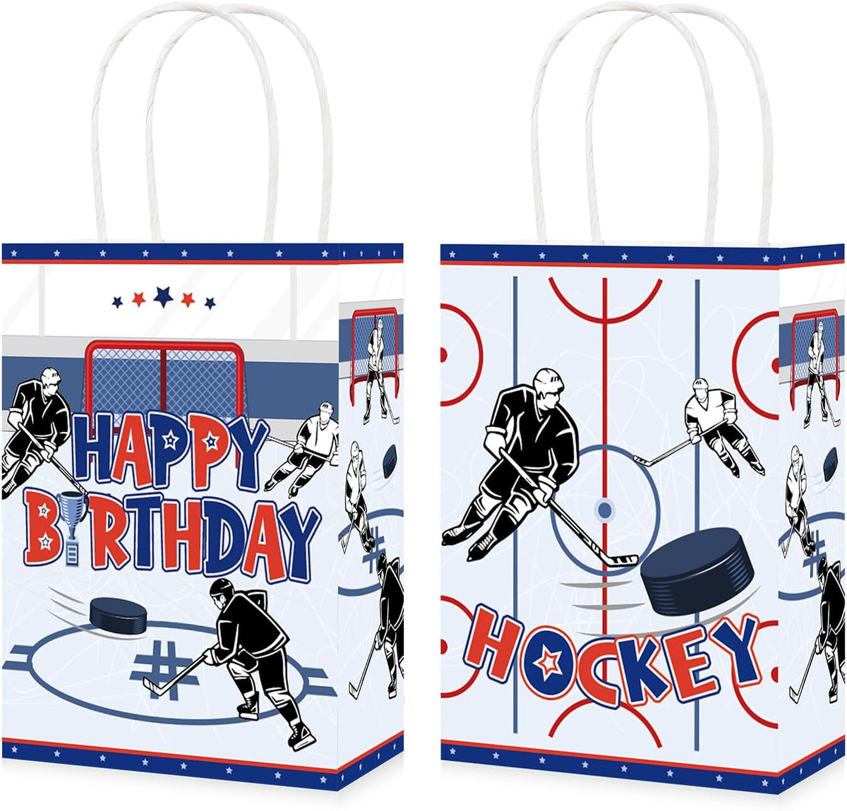 Hockey birthday goodie bags ice hockey sports