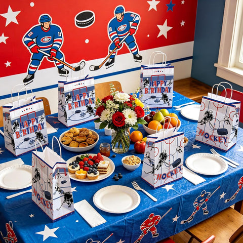 Hockey birthday party supplies goodie bags