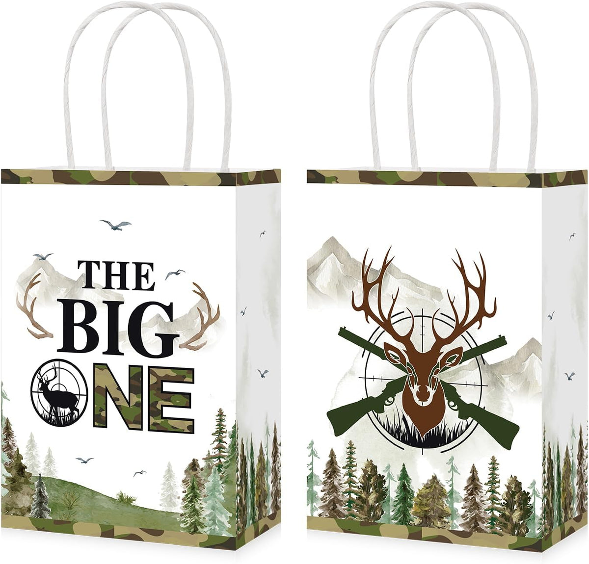 Hunting 1st birthday goodie bags The Big One
