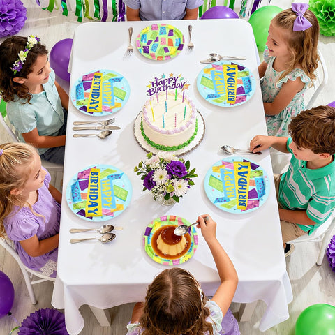 Monster Birthday Plates & Napkins Set - 96 Pcs image 8